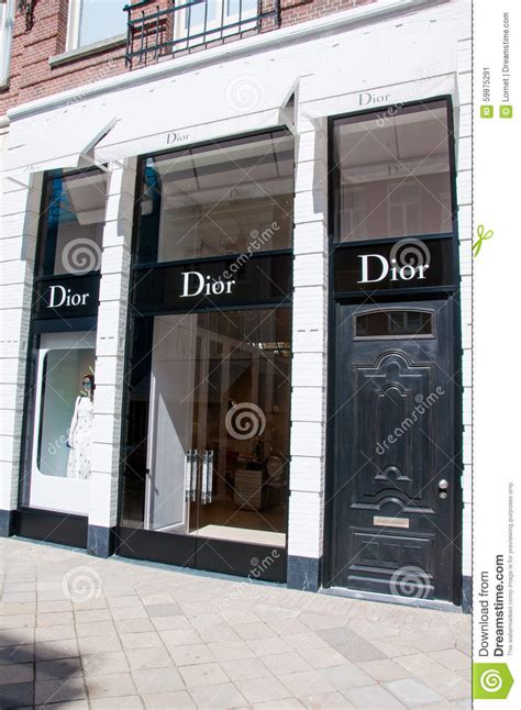 dior store in amsterdam.